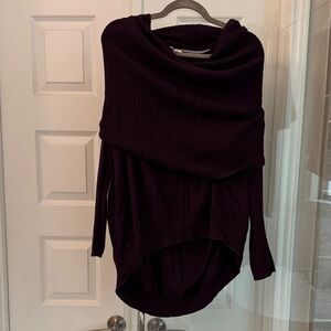 Victoria's Secret Deep Purple Cowl Neck Sweater